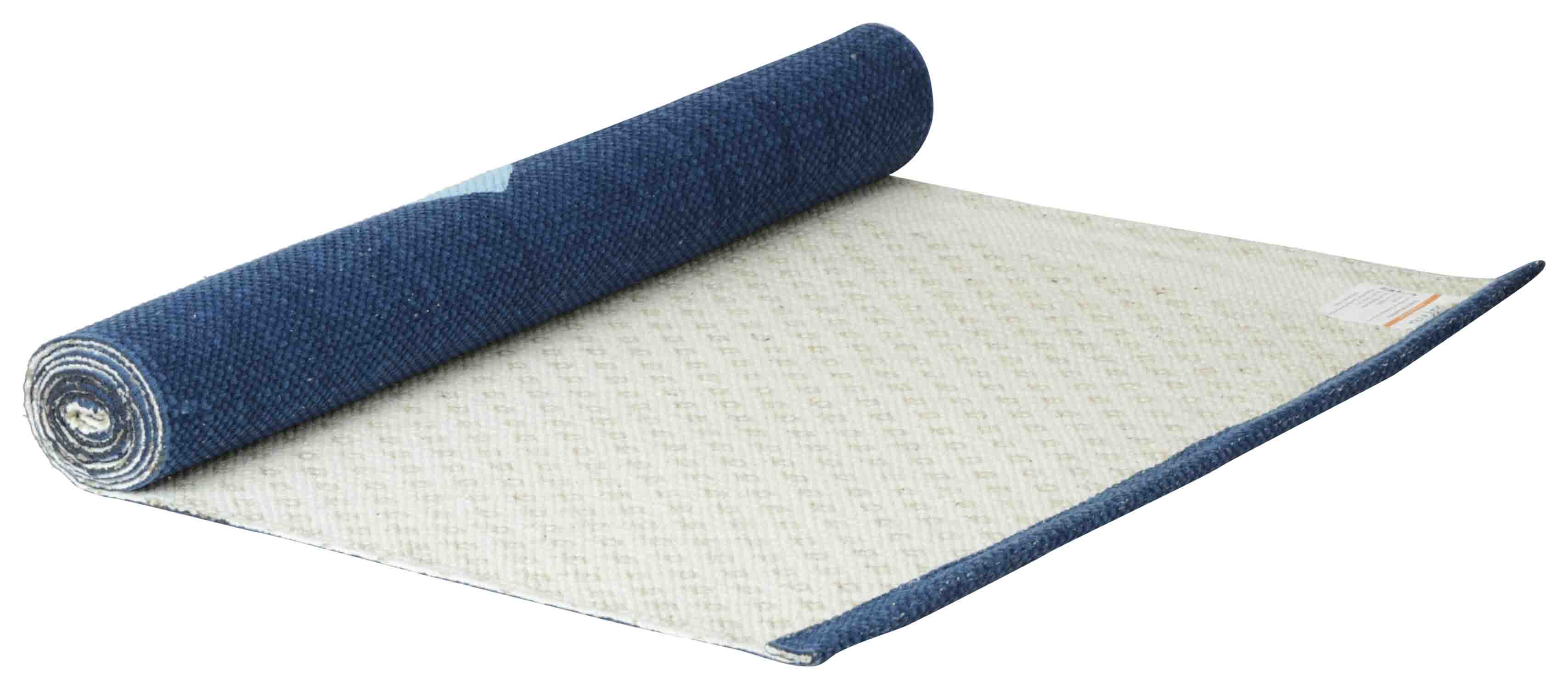 Gayo Handmade Organic Yoga Mat made with 100% Organic Cotton Yoga Mat -  Natural Yoga Rug for Exercise, Workout, & Fitness Rug - Hand Weaved,  Washable